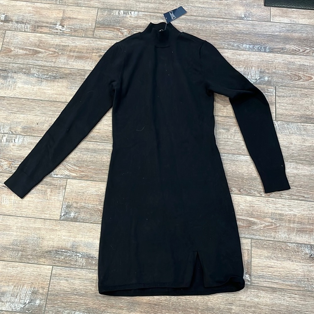 NWT mock neck sweater dress